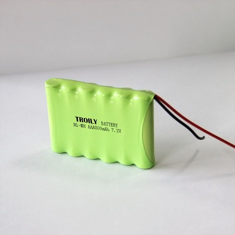 Ni-MHAAA800mAh 7.2V battery pack