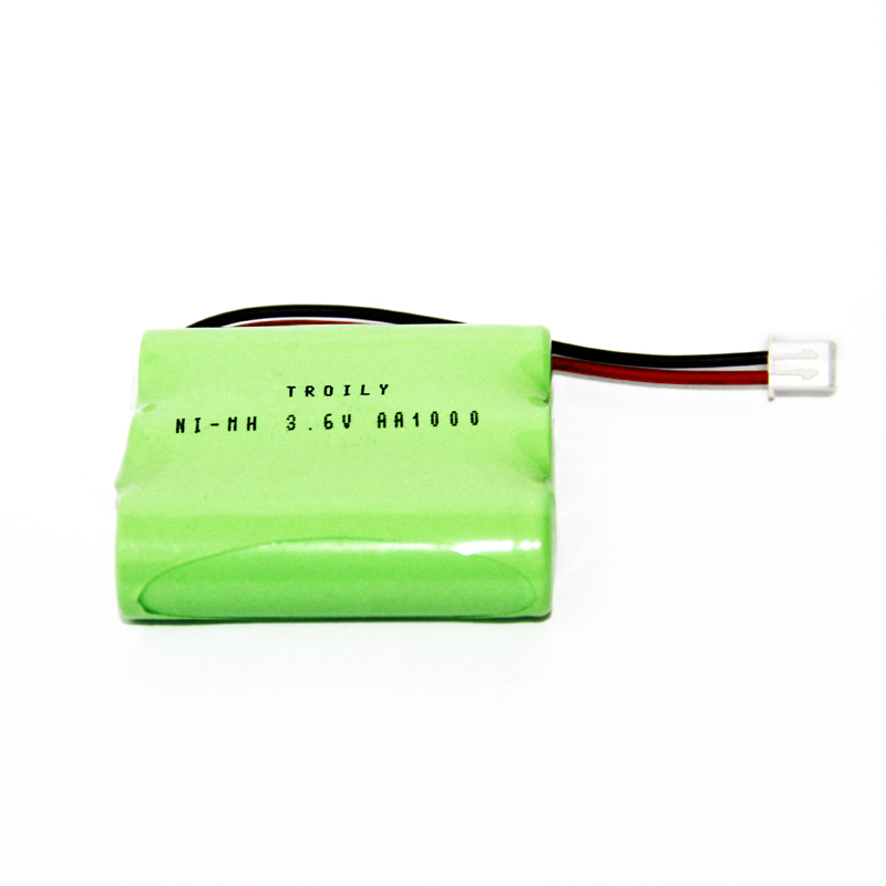 Ni-MHAA1000mAh 3.6V battery pack